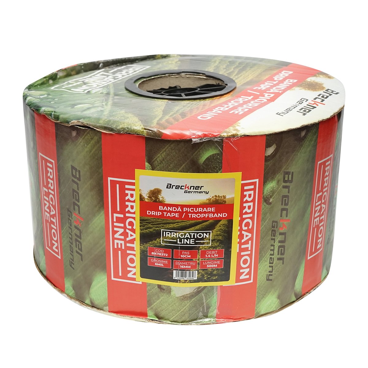 Banda picurare apa, rola 500M 1,4L/H, D16mm. pas 10cm Breckner Germany